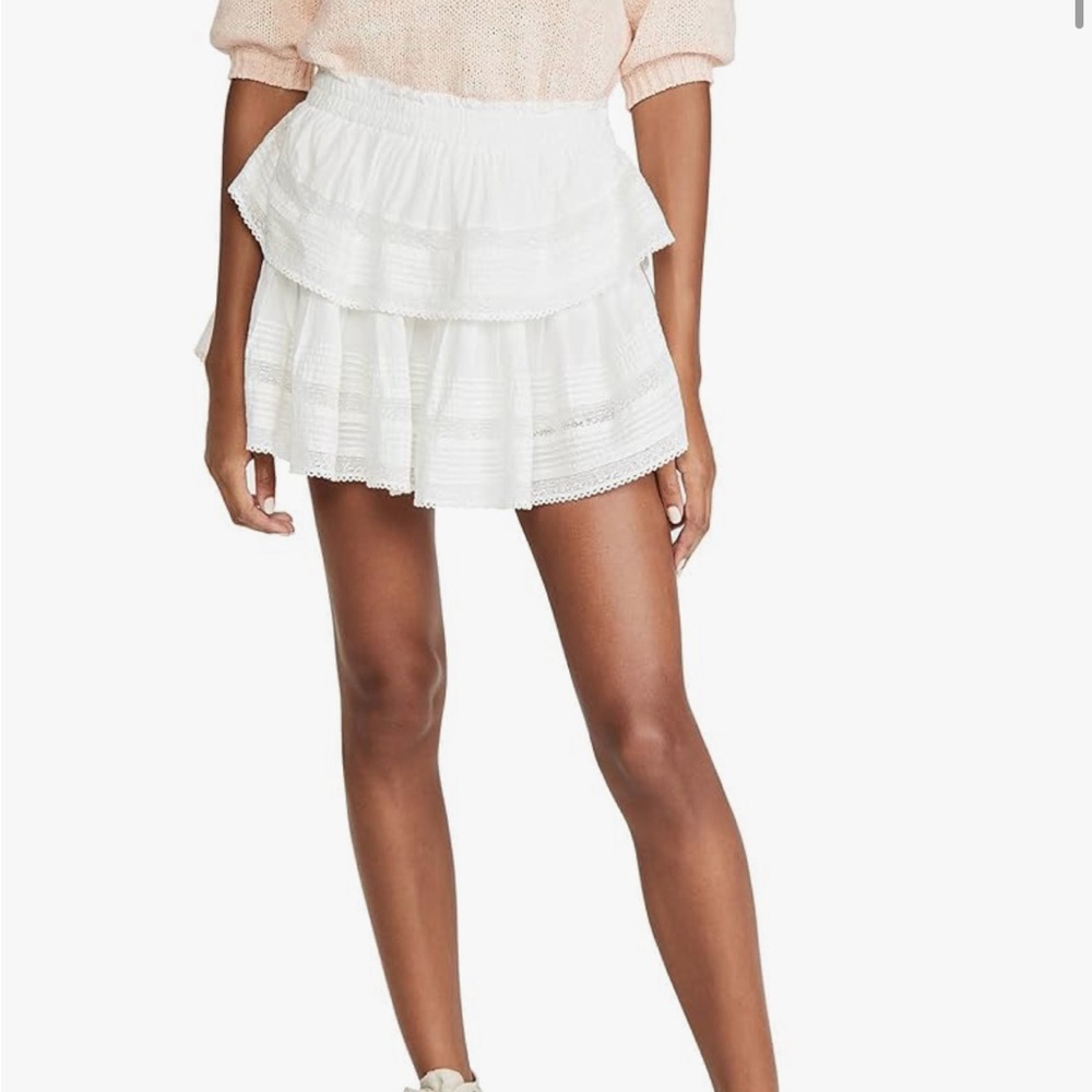 Loveshack fancy women’s ruffle skirt. Only worn once.